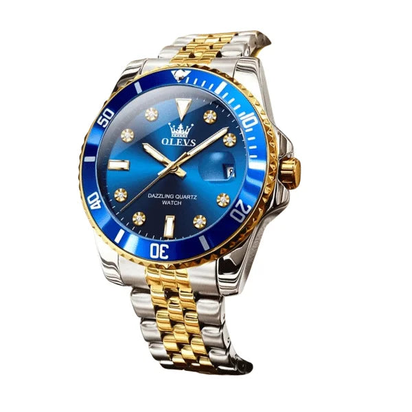 Olevs Montre Cadran Provence | Bleue